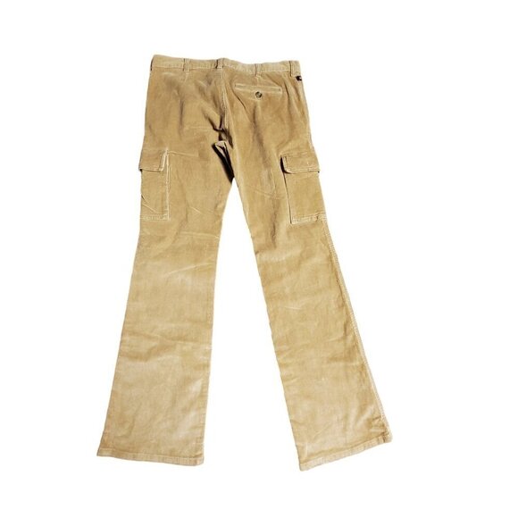 Polo Ralph Lauren Lowrise Y2K Cargo  Boho Bootcut Corduroy Womens 8/31  NWT - Picture 2 of 13